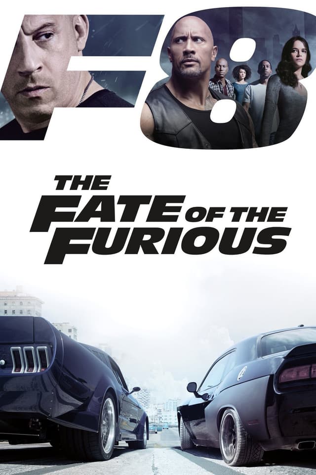 The Fate of the Furious' poster