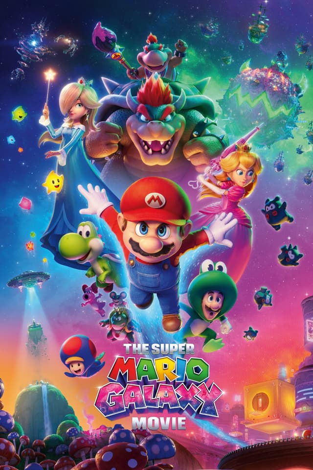 The Super Mario Galaxy Movie' poster