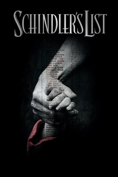 Schindler's List's poster