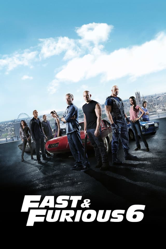 Fast & Furious 6' poster