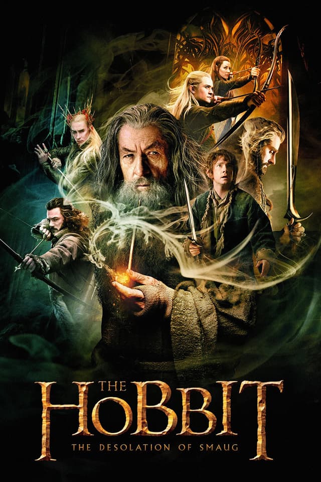 The Hobbit: The Desolation of Smaug' poster